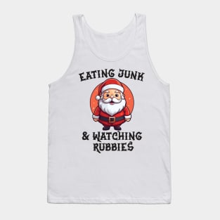 Eating junk and watching rubbish Tank Top